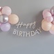 Happy Birthday Slinger Met Ballonnen 1,5m Happy Birthday Slinger Met Ballonnen 1,5m