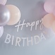 Happy Birthday Slinger Met Ballonnen 1,5m Happy Birthday Slinger Met Ballonnen 1,5m
