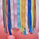 Gekleurde Hangdecoratie Linten Gekleurde Hangdecoratie Linten