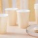 Perzikkleur Bekers Met Gouden Stippen 266ml 8st Perzikkleur Bekers Met Gouden Stippen 266ml 8st