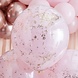 Balloons Double Stuffed Pink & Rose Gold Balloons Double Stuffed Pink & Rose Gold