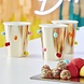 Gouden Bekers Pom Poms 250ml 8st Gouden Bekers Pom Poms 250ml 8st