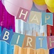 Gekleurde Happy Birthday Letterslinger 1,7m Gekleurde Happy Birthday Letterslinger 1,7m