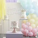 Gekleurde Ballonnenboog Pastel Gekleurde Ballonnenboog Pastel