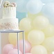 Gekleurde Ballonnenboog Pastel Gekleurde Ballonnenboog Pastel