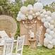 Witte Ballonnen Standaard Baby Witte Ballonnen Standaard Baby