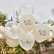 Ballonnen Set Hello Baby 30cm 5st Ballonnen Set Hello Baby 30cm 5st