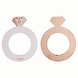 Glasmarkers Ring 10cm 10st Glasmarkers Ring 10cm 10st