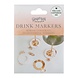 Glasmarkers Ring 10cm 10st Glasmarkers Ring 10cm 10st