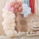 Gekleurde Ballonnenboog Pastel 75 delig Gekleurde Ballonnenboog Pastel 75 delig
