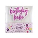 Fuchsia Kaars Birthday Babe Glitter 11cm Fuchsia Kaars Birthday Babe Glitter 11cm