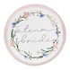Gekleurde Borden Team Bride 25cm 8st Gekleurde Borden Team Bride 25cm 8st