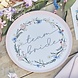 Gekleurde Borden Team Bride 25cm 8st Gekleurde Borden Team Bride 25cm 8st
