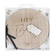 Gastenboek Hey Baby Hout 22cm Gastenboek Hey Baby Hout 22cm