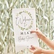 Hangdecoratie Bord Babyshower 40cm Hangdecoratie Bord Babyshower 40cm