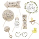 botanical baby shower photo booth props botanical baby shower photo booth props