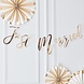 Gouden Letterslinger Just Married 1,5m Gouden Letterslinger Just Married 1,5m