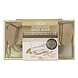 Gouden Gastenboek Glazen Kistje 19cm Gouden Gastenboek Glazen Kistje 19cm