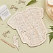 Gastenboek Puzzel Baby Hout 31cm Gastenboek Puzzel Baby Hout 31cm