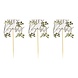Cocktailprikkers Hey Baby 11,5cm 12st Cocktailprikkers Hey Baby 11,5cm 12st