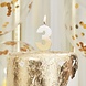 Goud Witte Kaars 3 Jaar 5cm Goud Witte Kaars 3 Jaar 5cm