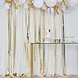 Hangdecoratie Slinger Goud/Wit 2m Hangdecoratie Slinger Goud/Wit 2m