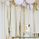Hangdecoratie Slinger Goud/Wit 2m Hangdecoratie Slinger Goud/Wit 2m