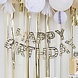 Gouden Happy Birthday Slinger 1,5m Gouden Happy Birthday Slinger 1,5m