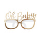 Gouden Bril Oh Baby 16,5cm 8st Gouden Bril Oh Baby 16,5cm 8st