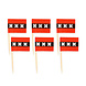 Amsterdam Cocktailprikkers Amsterdam 6cm 50st Amsterdam Cocktailprikkers Amsterdam 6cm 50st