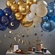 Balloon Bundle Eid Mubarak Printed Confetti Balloons Balloon Bundle Eid Mubarak Printed Confetti Balloons