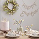 Pasen Taarttopper Konijnenoren Hout 18cm Pasen Taarttopper Konijnenoren Hout 18cm