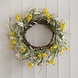 Foliage Wreath Spring Blossom Yellow Foliage Wreath Spring Blossom Yellow
