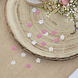 Confetti Bloemen Roze/Wit 7gr Confetti Bloemen Roze/Wit 7gr