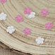 Confetti Bloemen Roze/Wit 7gr Confetti Bloemen Roze/Wit 7gr