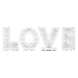 Balloon Mosaic Love Shaped Balloon Mosaic Love Shaped