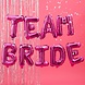 Fuchsia Letter Ballon Team Bride Leeg 45cm Fuchsia Letter Ballon Team Bride Leeg 45cm