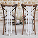 Stoeldecoratie Macrame 65cm 2st Stoeldecoratie Macrame 65cm 2st