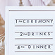 Tafeldecoratie Letterbord 44cm Tafeldecoratie Letterbord 44cm