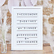 Tafeldecoratie Letterbord 44cm Tafeldecoratie Letterbord 44cm
