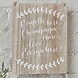 Hangdecoratie Tekstbord Hout 20cm Hangdecoratie Tekstbord Hout 20cm