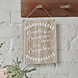 Hangdecoratie Tekstbord Hout 20cm Hangdecoratie Tekstbord Hout 20cm