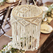 Beige Hangdecoratie Macrame 40cm Beige Hangdecoratie Macrame 40cm