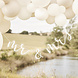 Bunting Mr & Mrs Acrylic Bunting Mr & Mrs Acrylic