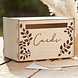 Card Box Wooden Card Box Wooden