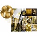 Gouden Ballonnen Chroom 33cm 50st Gouden Ballonnen Chroom 33cm 50st