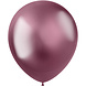 Roze Ballonnen Chroom 33cm 50st Roze Ballonnen Chroom 33cm 50st