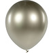 Champagne Gouden Ballonnen Chroom 33cm 10st Champagne Gouden Ballonnen Chroom 33cm 10st