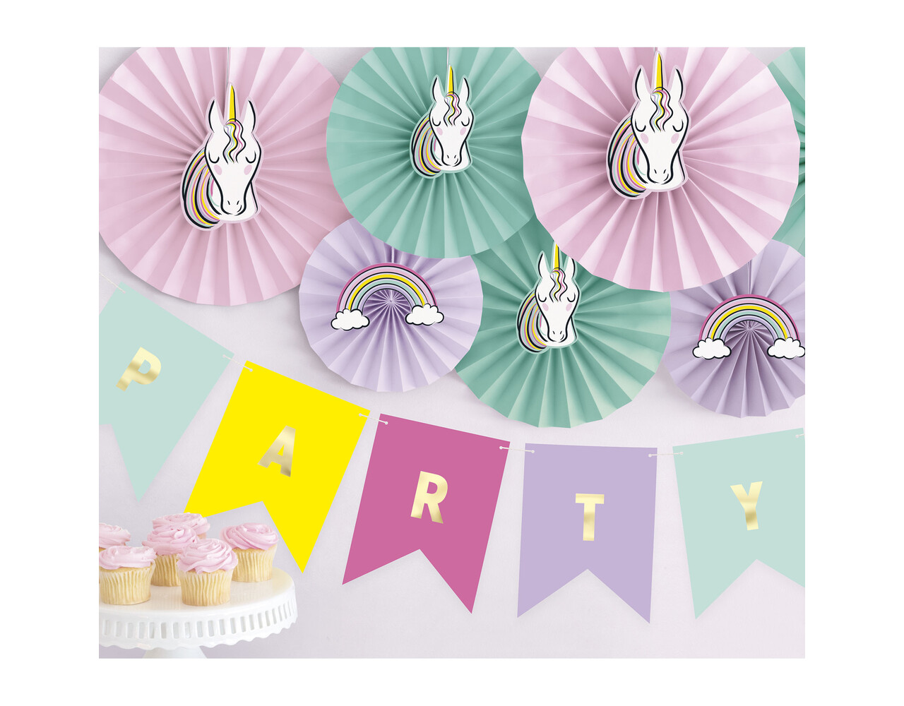 Gekleurde Slinger Party Time Diy 2,13m Partywinkel