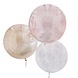 Gekleurde Ballonnen Metallic Glitter 45cm 3st Gekleurde Ballonnen Metallic Glitter 45cm 3st